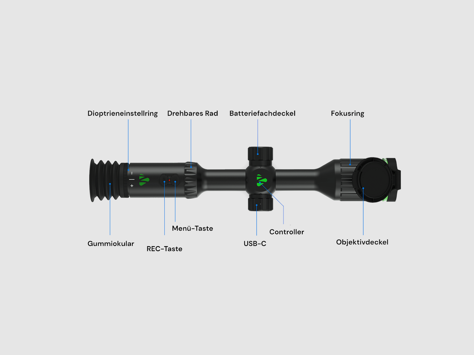 Night Arrow 335 PRO – Warmtebeeldkijker, afbeelding 7 van 18