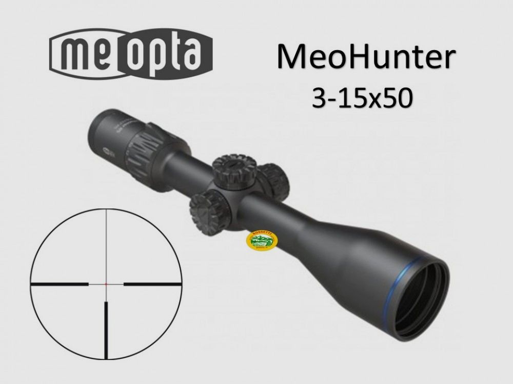 MEOPTA MEOHUNTER R5 3-15X50 SFP RD ret.4C podświetlony