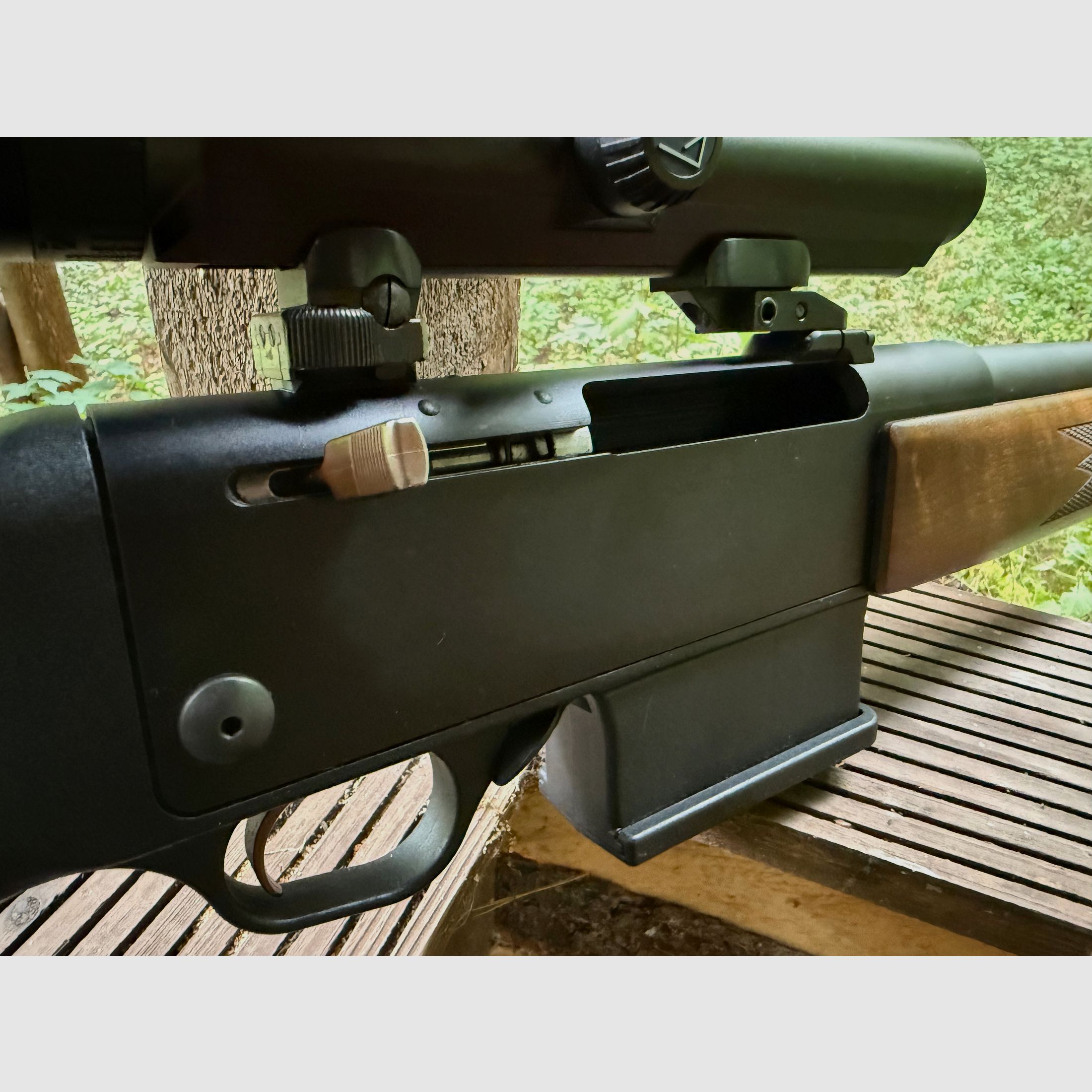 Heckler & Koch SLB 2000 mit Drückjagdoptik Zeiss Varipoint