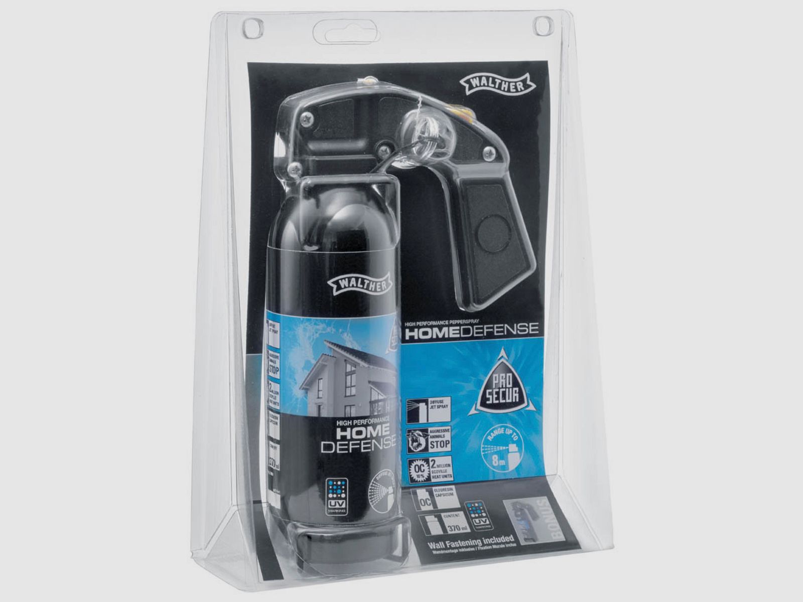 Umarex 2.2020 Walther Home Defense Abwehrspray 370 ml konischer Strahl