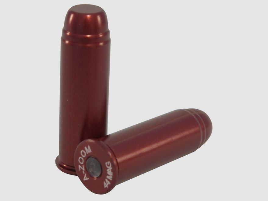 A-Zoom Pufferpatrone Aluminium eloxiert .44 Mag. 6er Pack