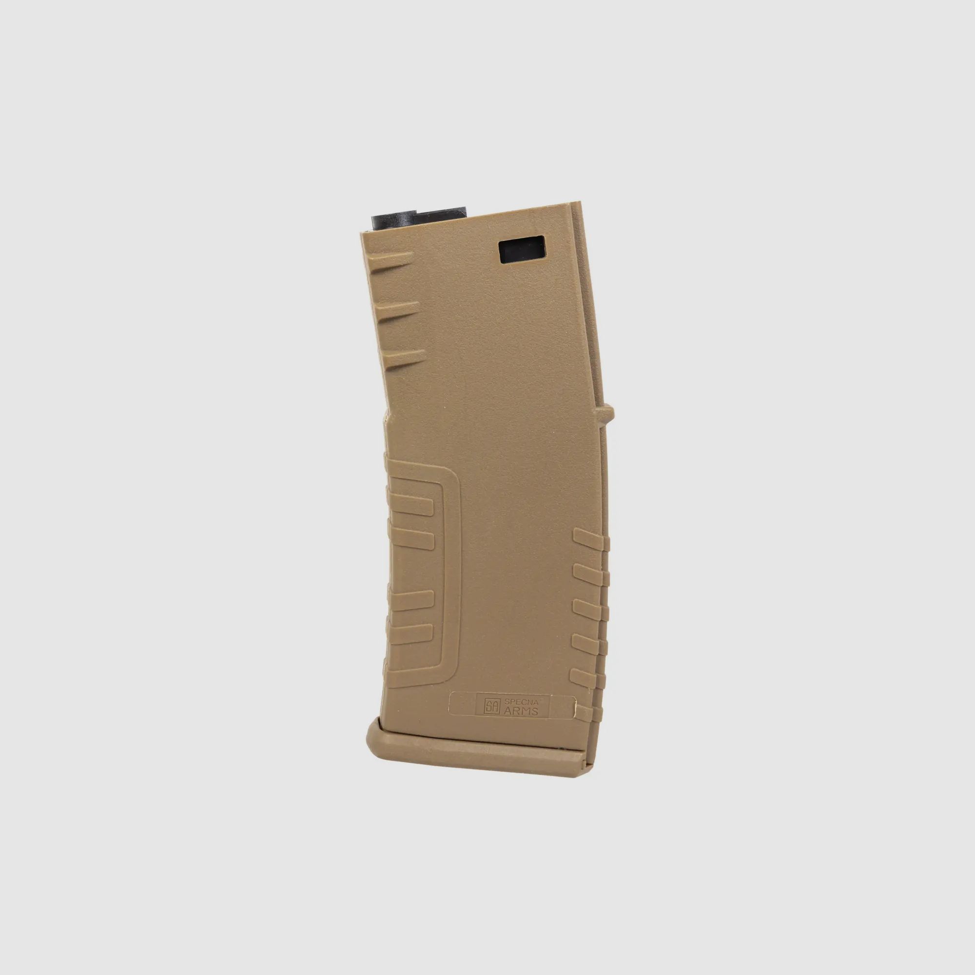 120rds 'H-Mag' AR Midcap magazine, polymer, TAN