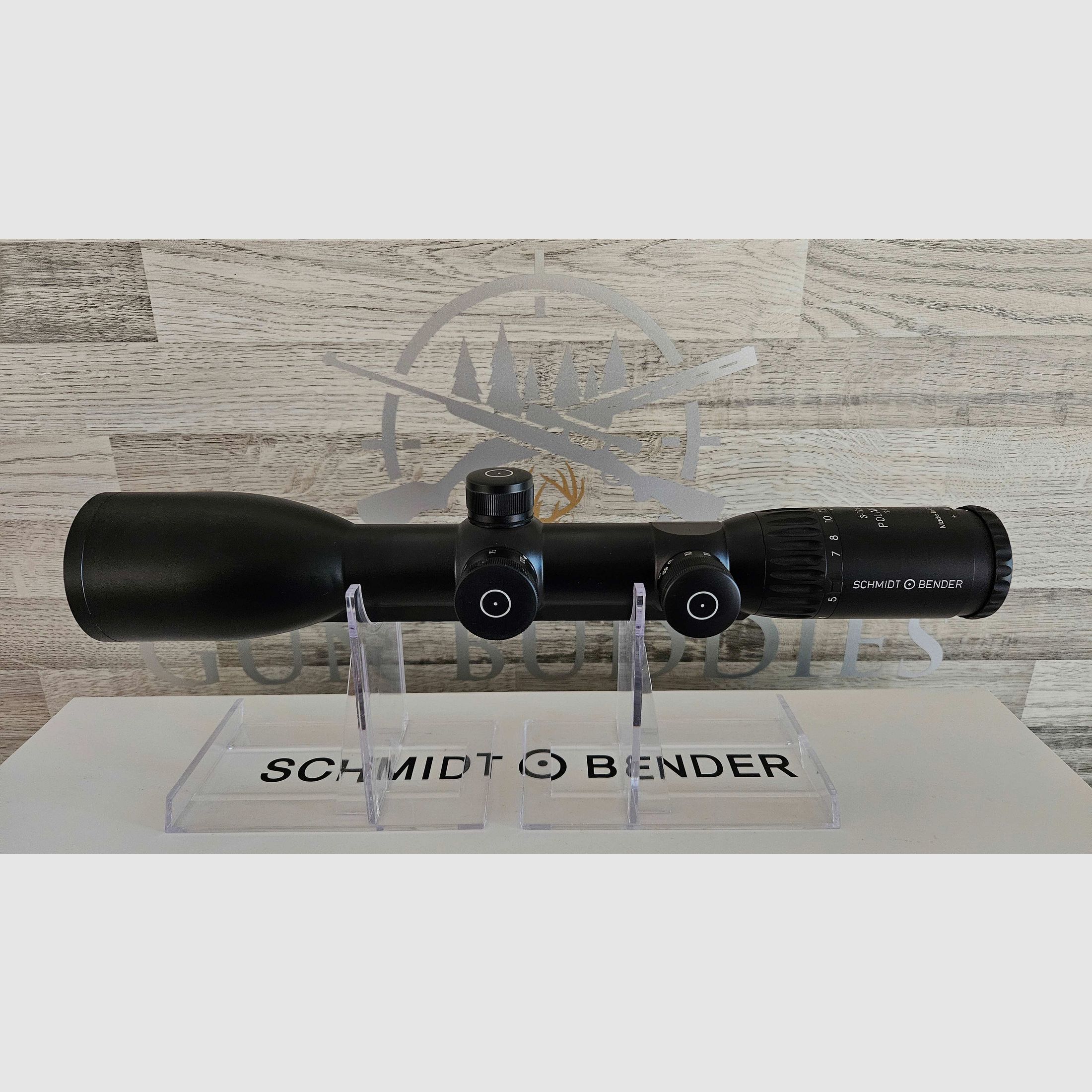 Neuware vom Fachhandel - Schmidt & Bender T96 Polar 3-12x54 P LMZ 2.BE D7 mit Parallaxeverstellung