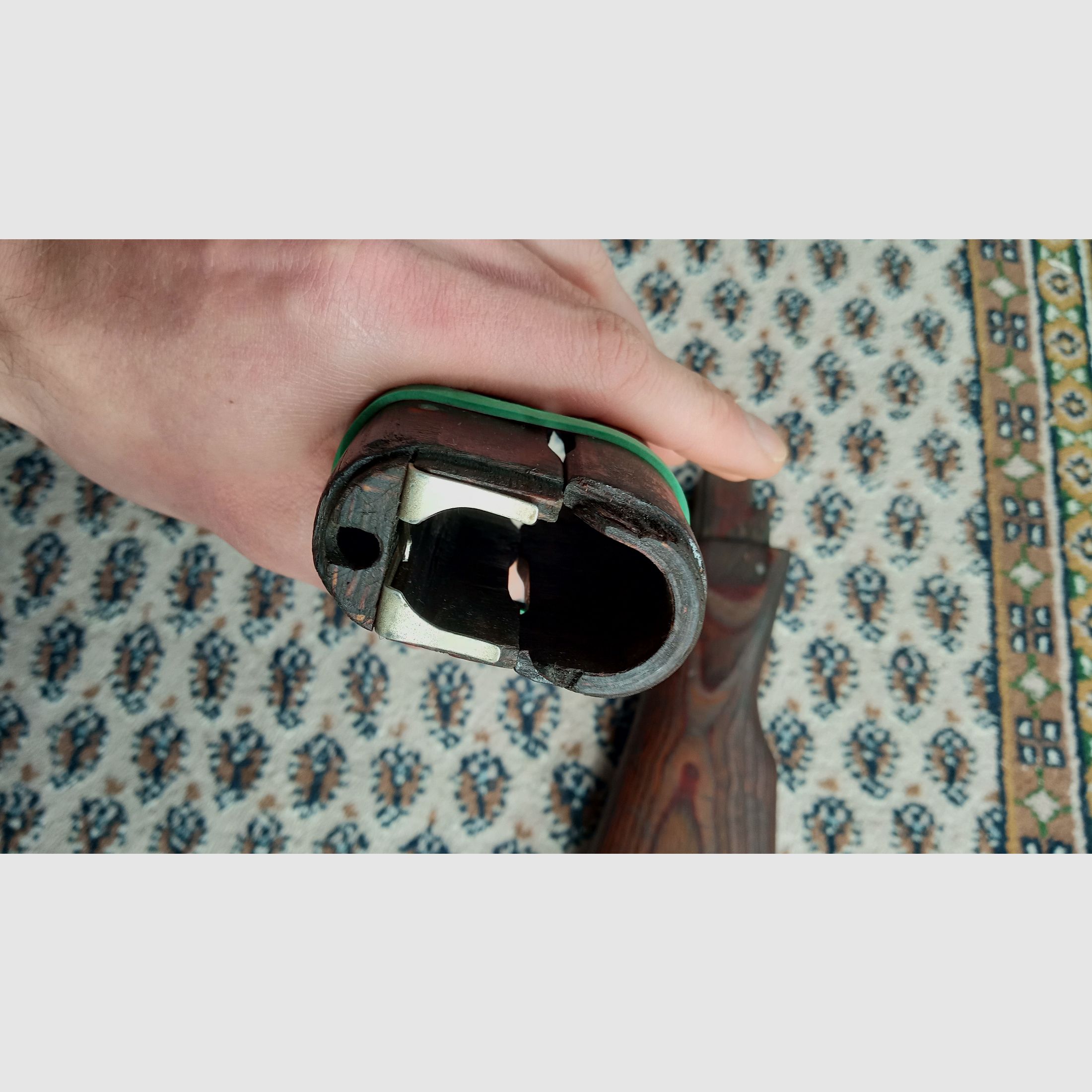 Komplettes Holz Laminat Festschaft Set inkl. Bakelit Griff, Schaft und Handschutz /  AKM und AK74