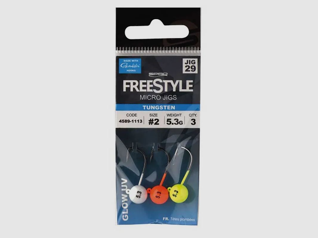 3er-Set Spro Freestyle Tungsten Glow 3,5 g, Bild 1 von 3