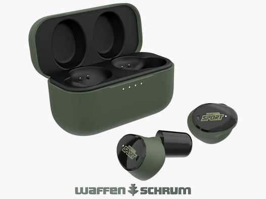 ISOtunes Sport Caliber / mit Bluetooth / grün / aktiv