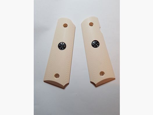 Grips of the Colt 1911 P.A.K