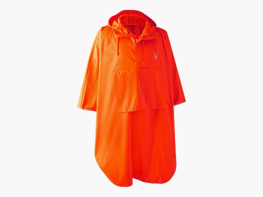 Deerhunter Hurricane Regen Poncho Oranje M/L/XL