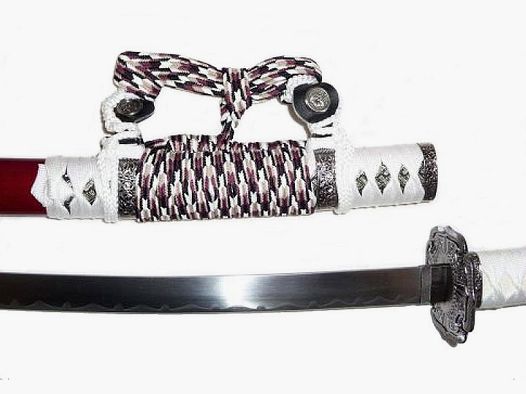 Katana Tachi Shiroi mit Verziergungen