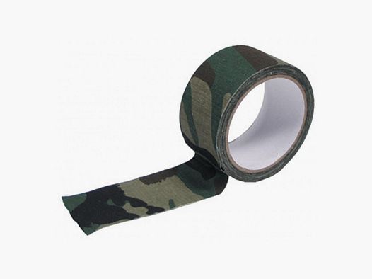 MFH® Fabric tape 5 cm x 10 m woodland