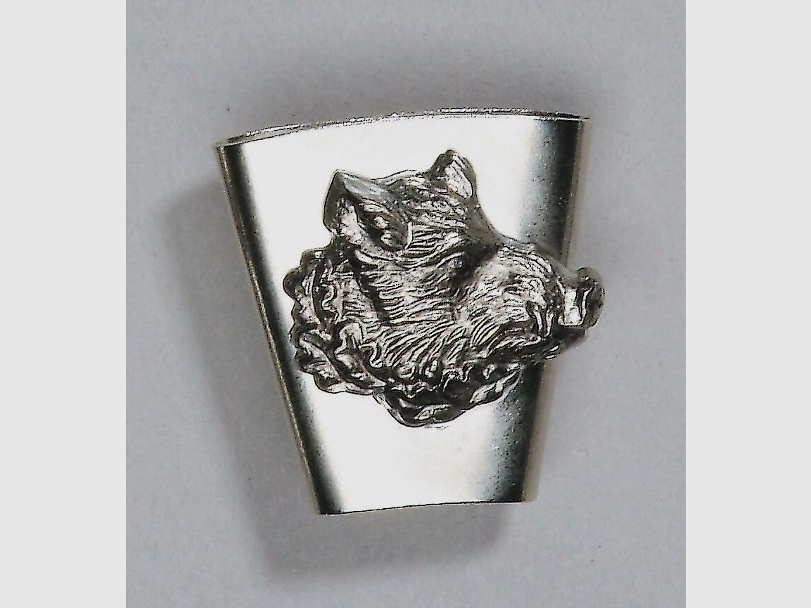 Barrel sleeve with boar motif – 3 cm