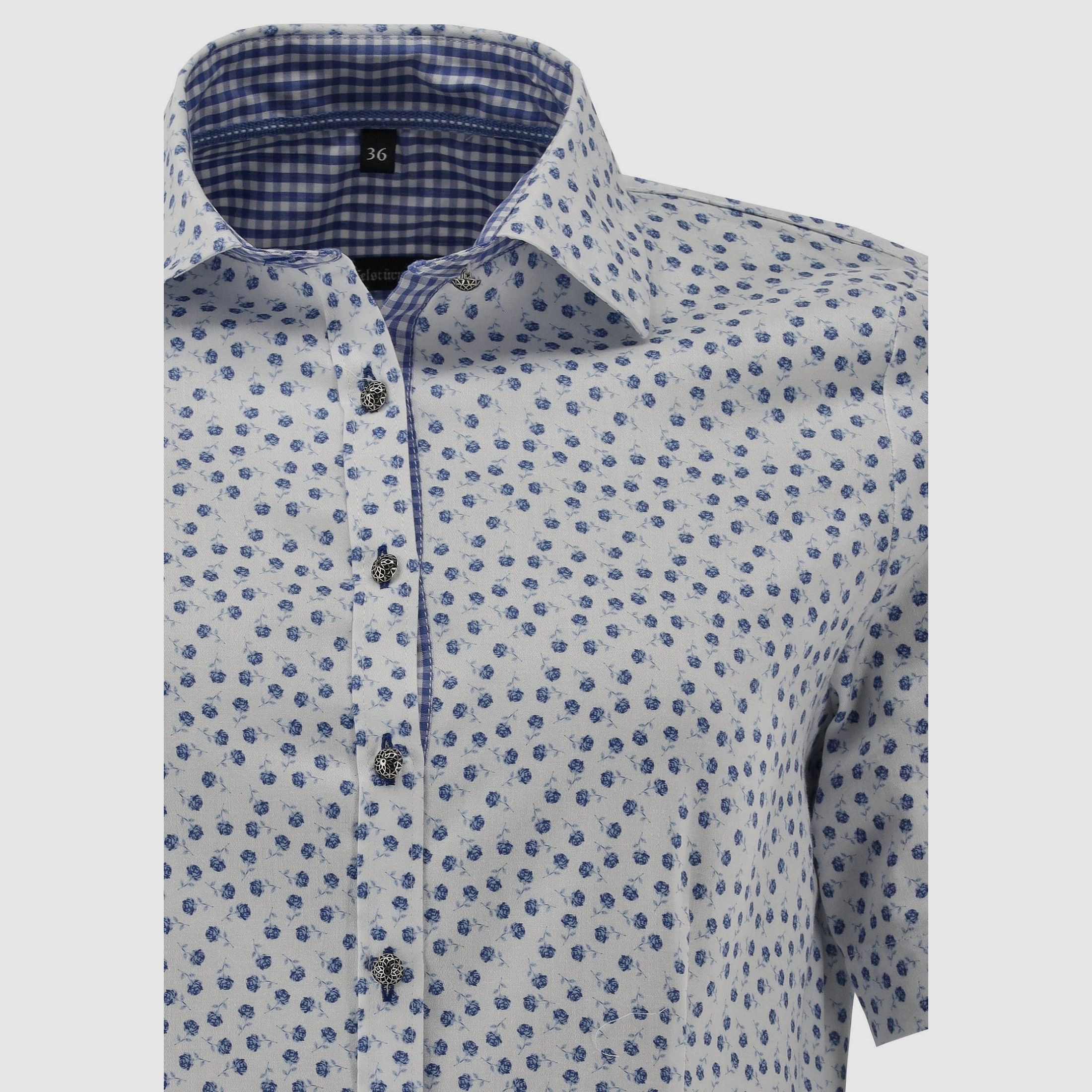OS TRACHTEN WOMEN'S SHIRT FIORELLINI, image 3 of 3