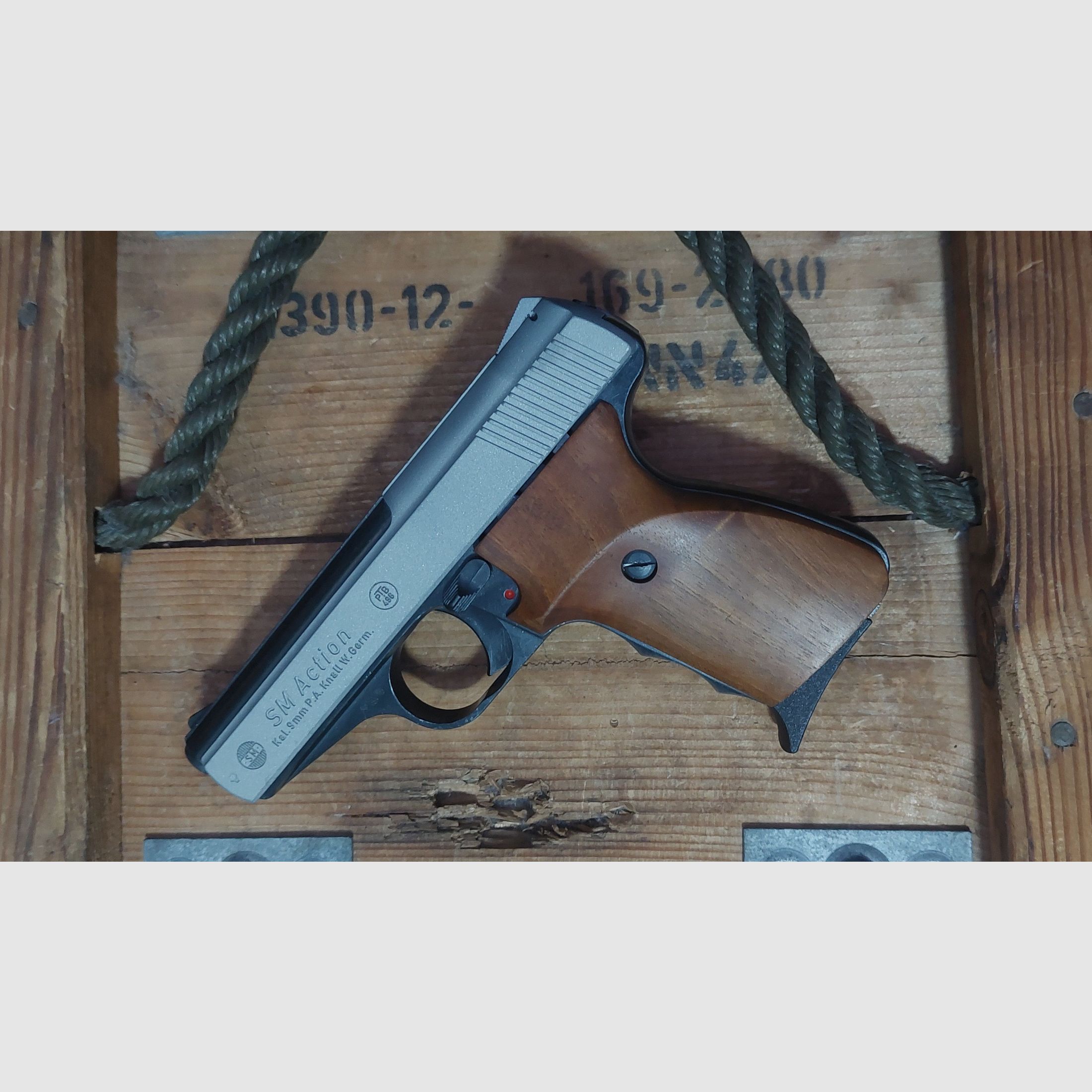 ⚠️ Unikat! Rhöner SM Action (PTB 496) RG8 RG9 aucune Röhm P99 p88 Zoraki HW94 glock Walther