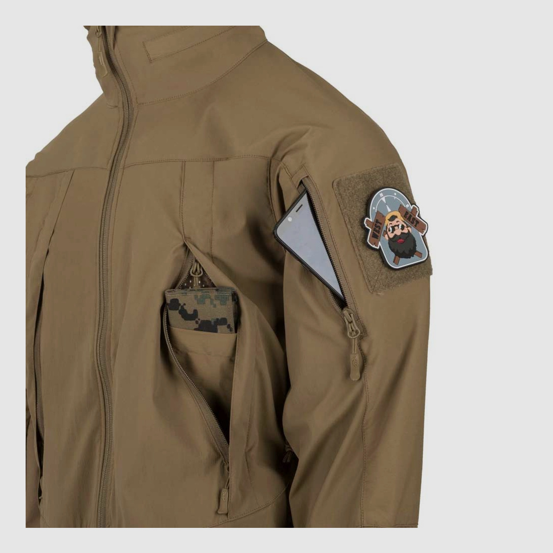 HELIKON-TEX BLIZZARD JACKET® STORMSTRETCH® MUD BROWN