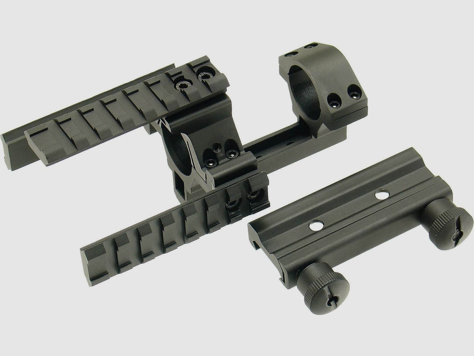 Anneaux de Montage UTG Ris Monobloc avec Kit Triple Rails Ris
