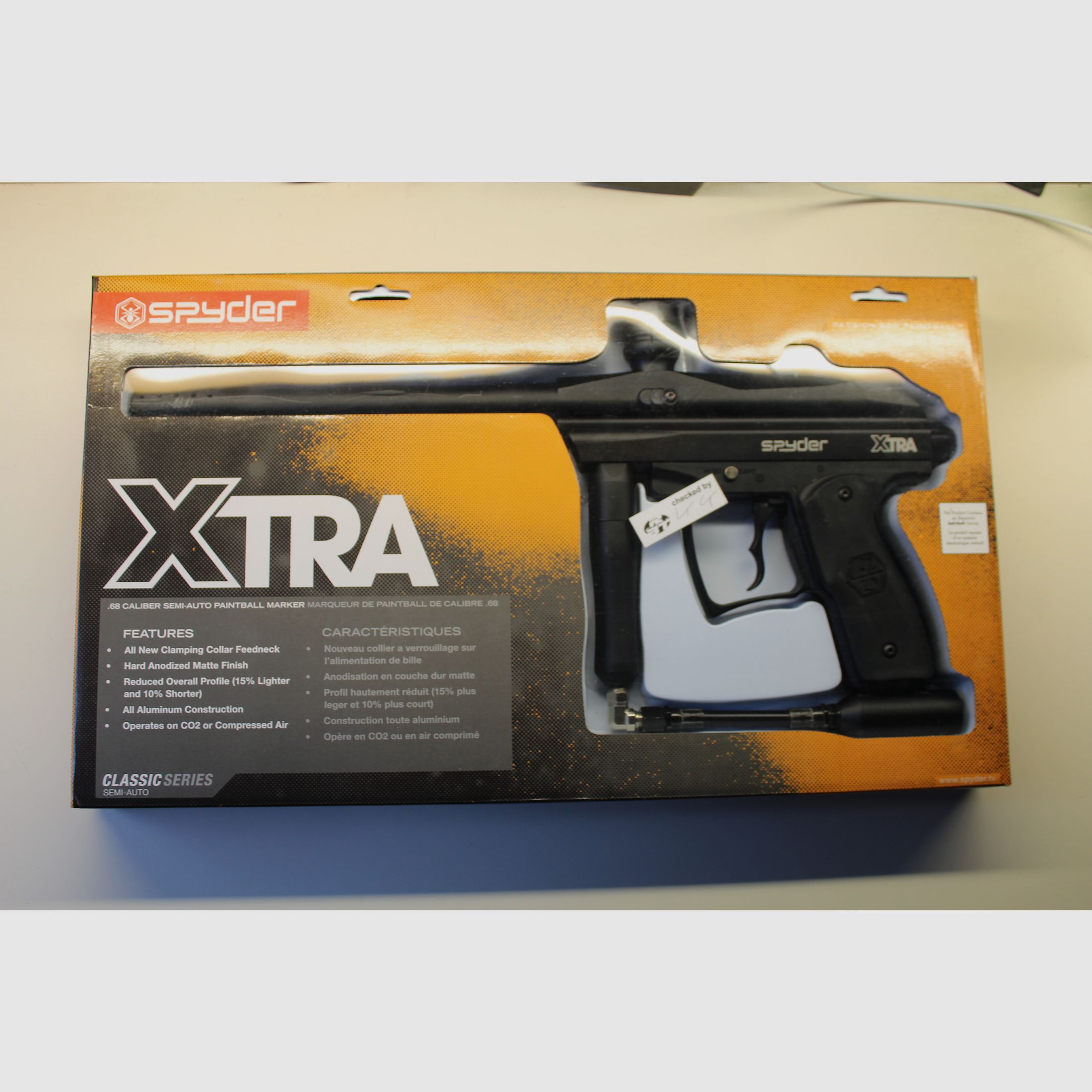 Paintball Ausrüstung incl. Spyder XTRA Pistole