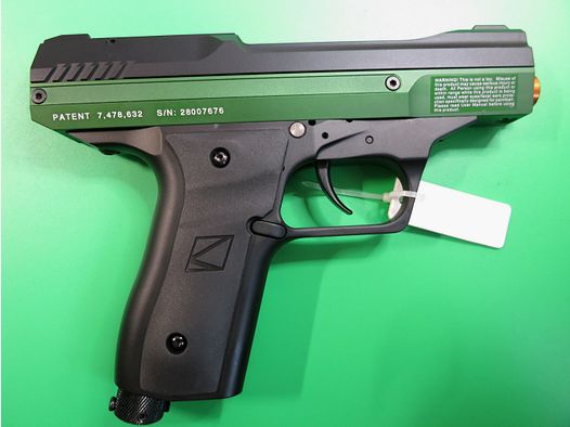 Kingman KT Eraser RAM Pistole, Kaliber .43 (11mm) - Racing Green,  Ausstellungsstück, wie neu!  #25