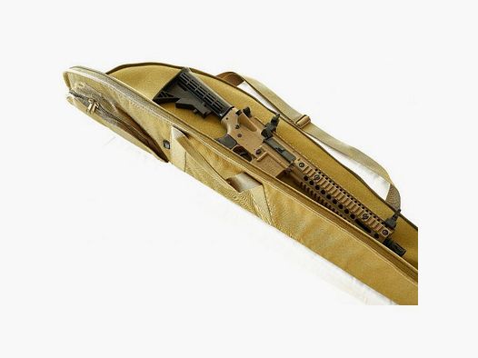 COPTEX Futteral f. Langwaffe Cordura mit Außentasche 110cm TAN