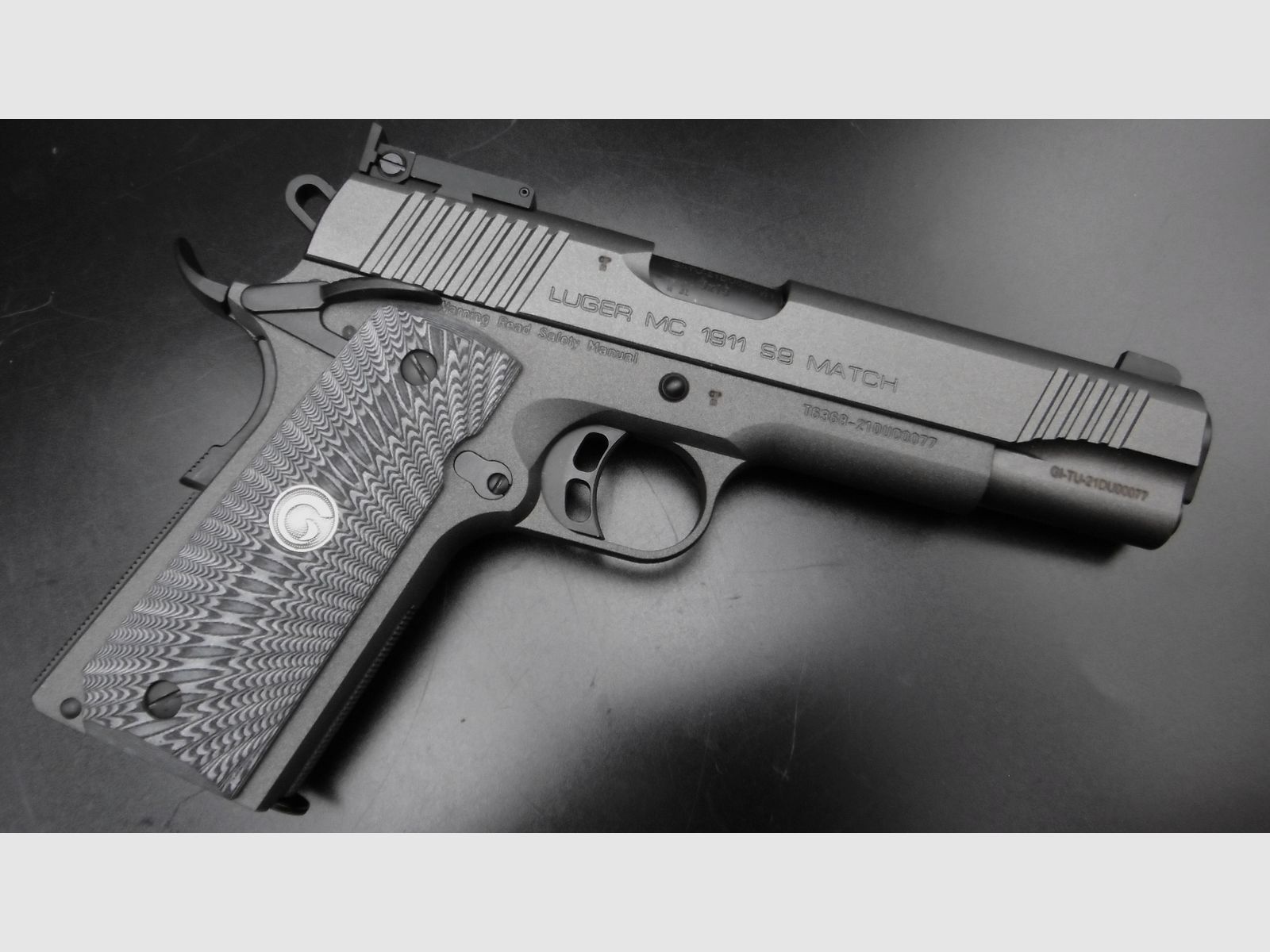 Pistola LUGER MC 1911 Match S9 Cerakote – Cal. 9×19, immagine 1 di 5
