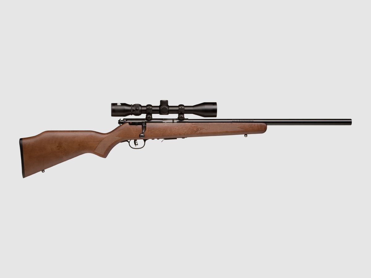 Savage Firearms 93R17 GVXP-SR .17 HMR 21"/53cm 1/2"x28 mit Weaver Zielfernrohr 3-9x40