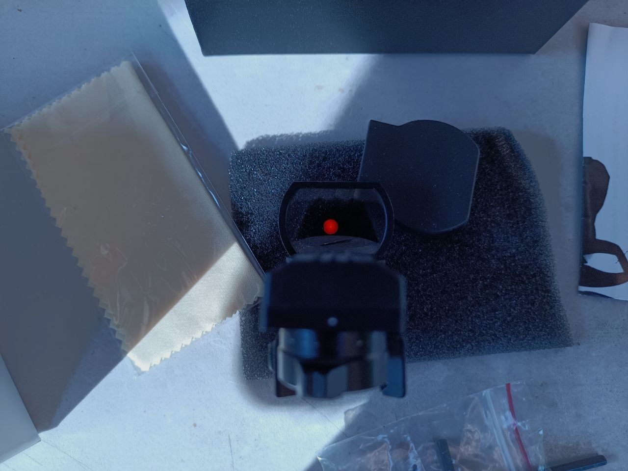 Mirino Ares Arms Red Green Dot