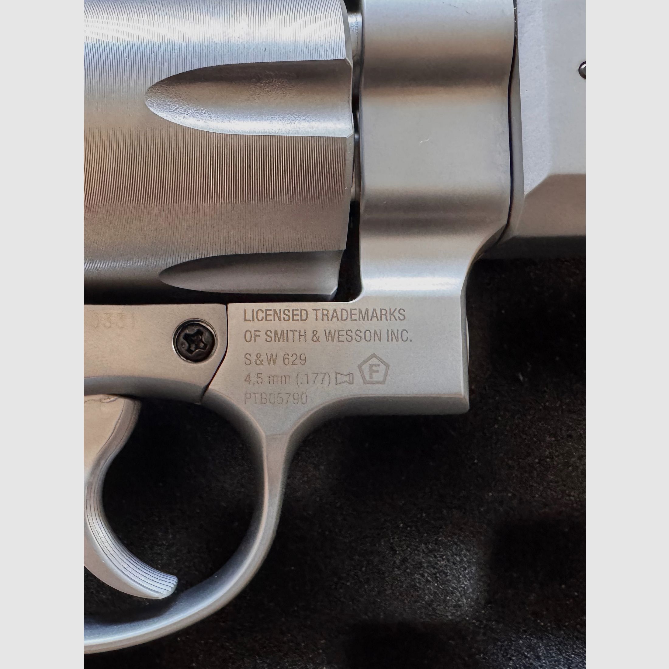 Smith & Wesson 629 Competitor CO₂ Revolver 4.5 mm Diabolo