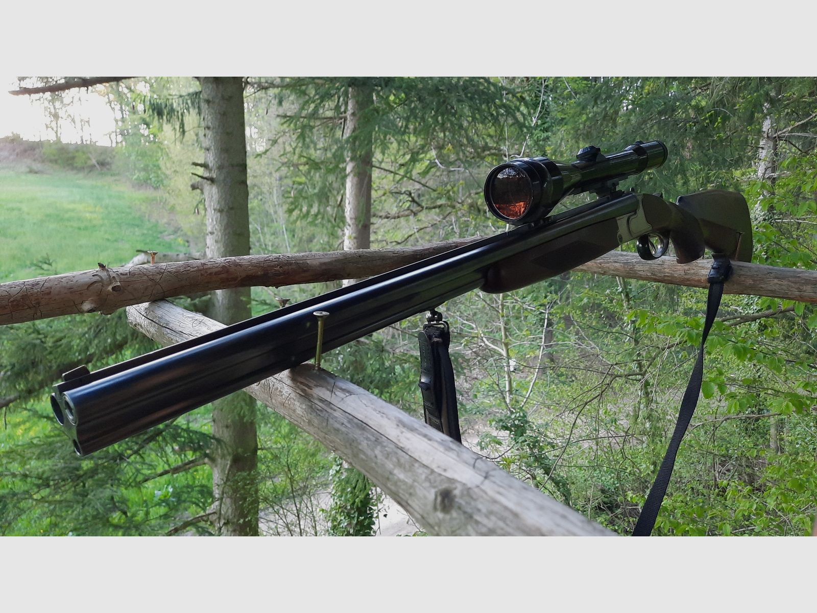 Krieghoff Plus Drilling 20/76 - 8x75rs - 5,6x52r - .22hornet