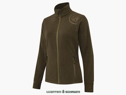 Beretta Fleece Jacket HP Logo Green Moss