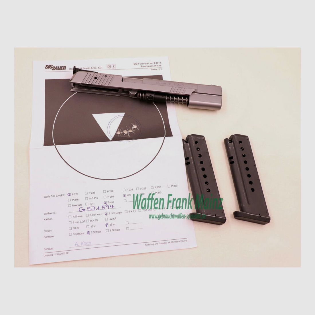 SIG - Sauer/Eckernförde voor Mod. P220/226/228/229