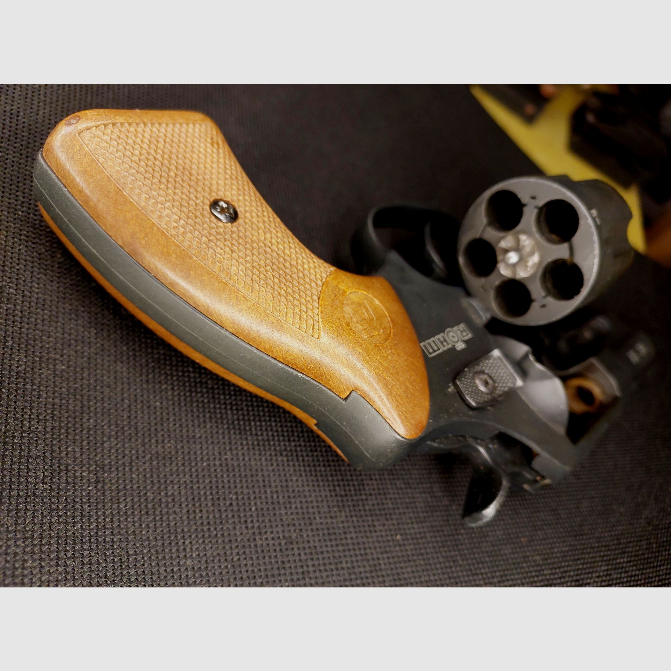 Röhm RG 59 Schreckschuss Revolver Alu Chrome 9 mm R.K. (PTB 735)