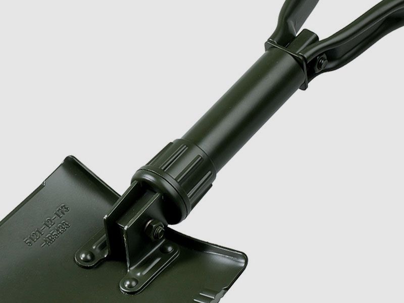 BW FOLDING SHOVEL according to TL with plastic cover