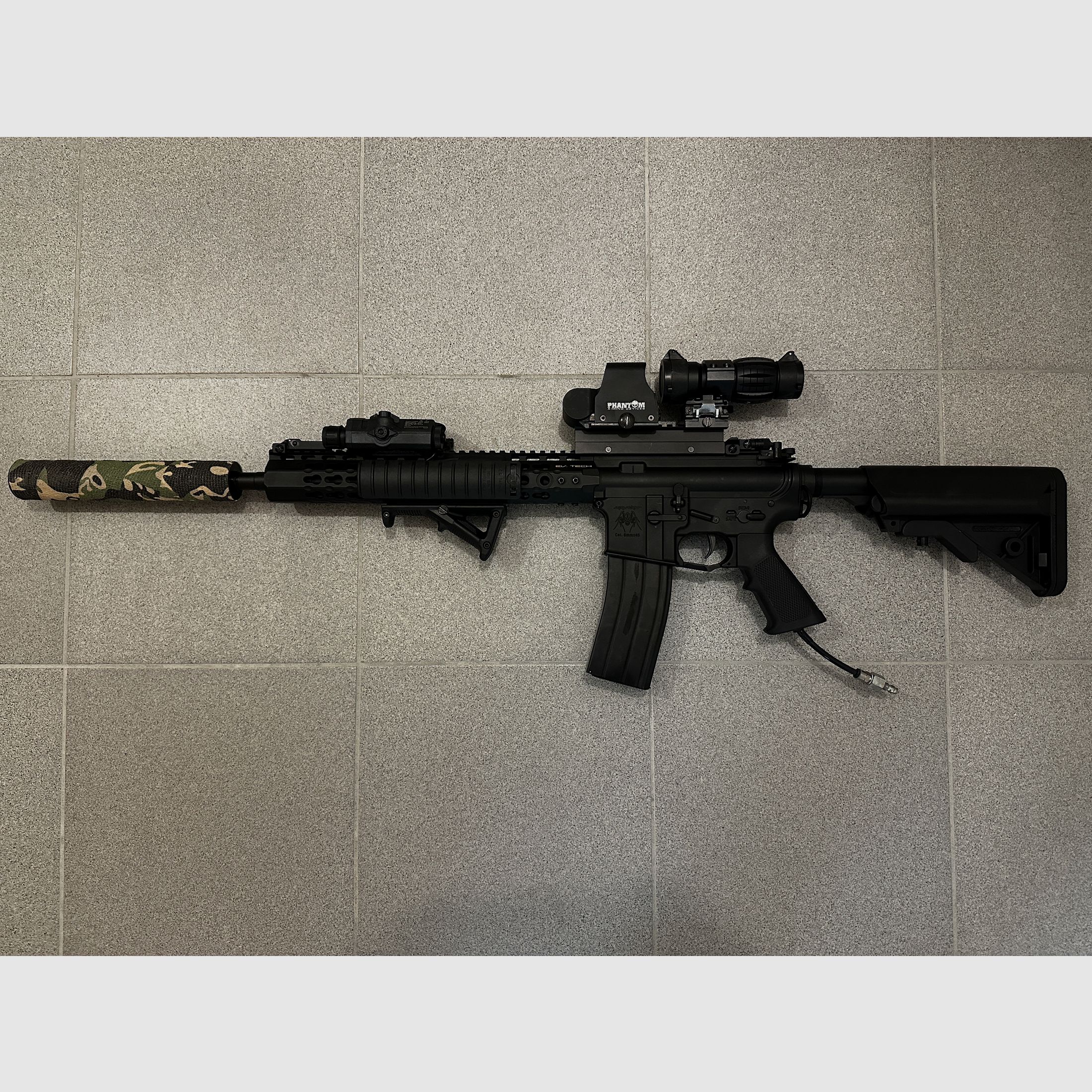 Airsoft Set mit sehr viel Zubehör