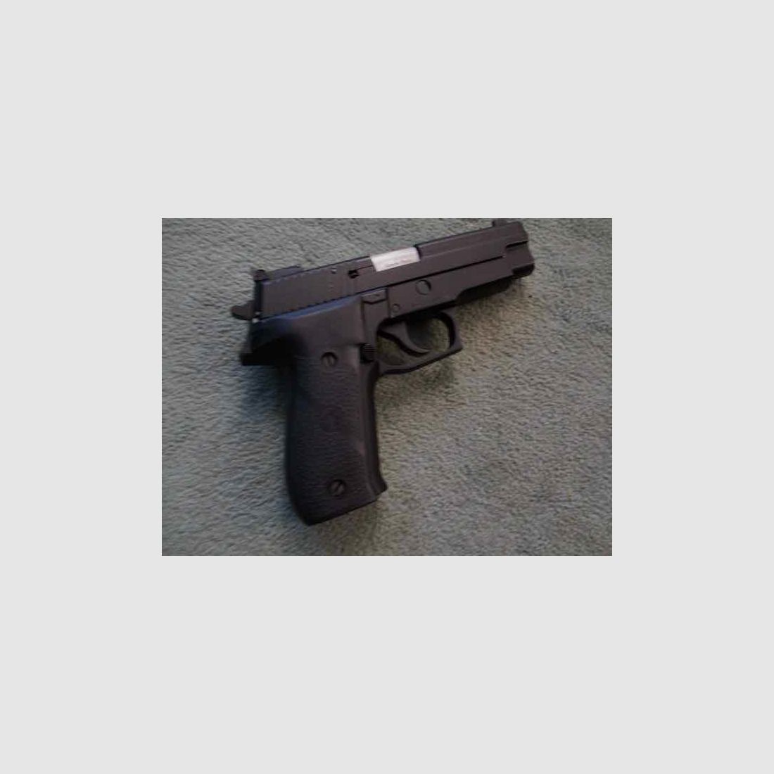 Pistole SIG SAUER Mod. P226 S, 9mm Para u. WL-Lauf 4mm