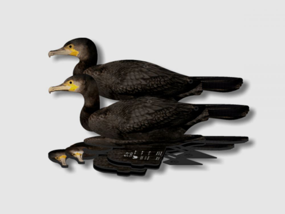 FUD Lockvogel Kormoran, 6 Stück