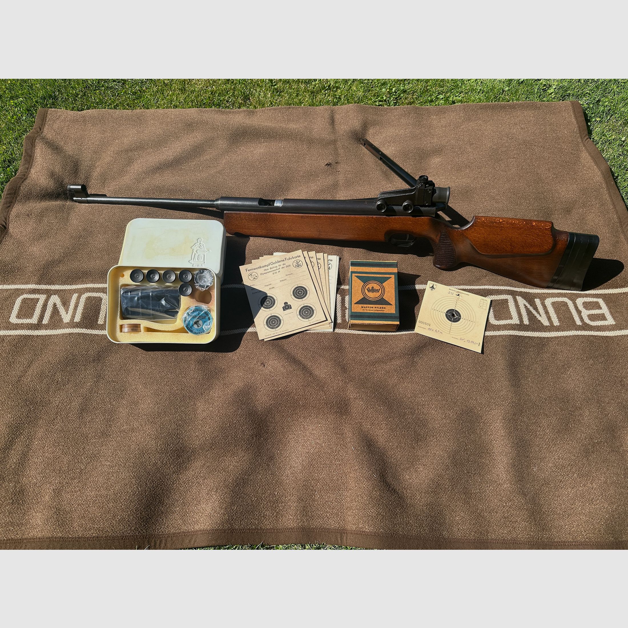 Fusil à air comprimé DDR Haenel 312