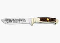 PUMA coltello da caccia 240 cromato nero con incisione