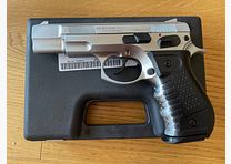 BLOW C75 Matt Chrome - 9 mm P.A.K. – pistolet hukowy - replika CZ-75 – wysyłka na terenie UE