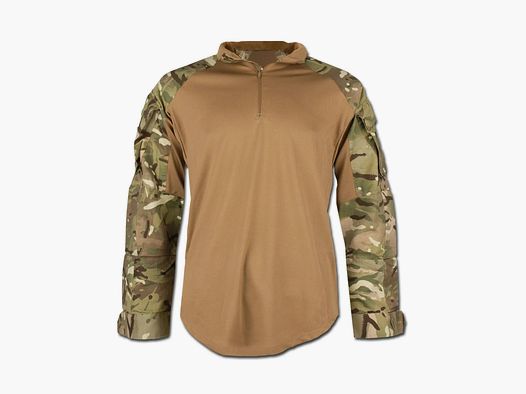 Camisa de combate UBAC MTP del ejército británico en camuflaje como nueva - L hombre