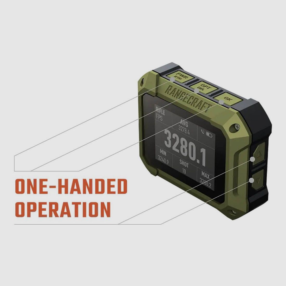 Snelheidsmeter Athlon Optics Rangecraft Velocity Pro, afbeelding 5 van 8