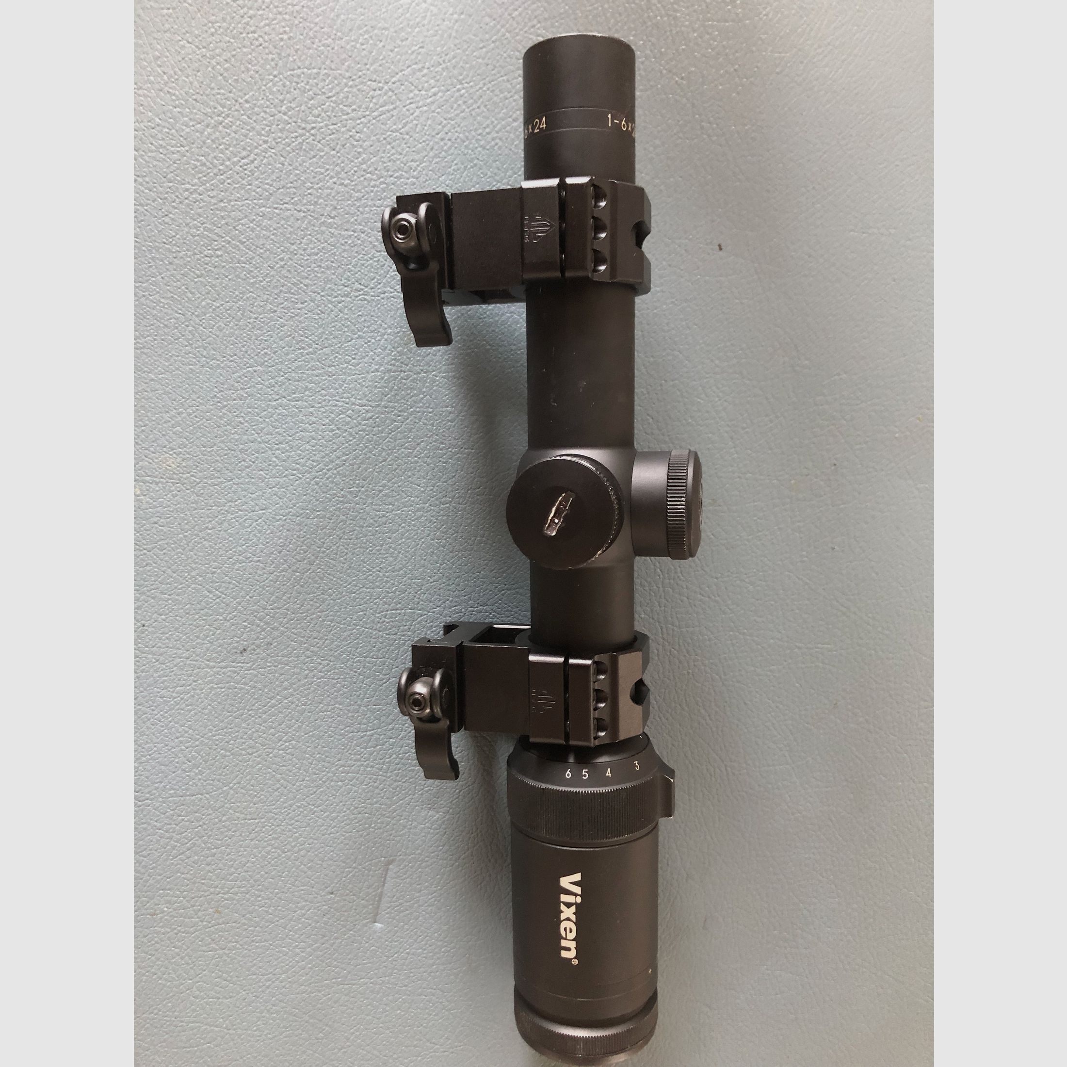 Vixen 1-6x24 Duplex Picatinny Mount Driven Hunt Scope