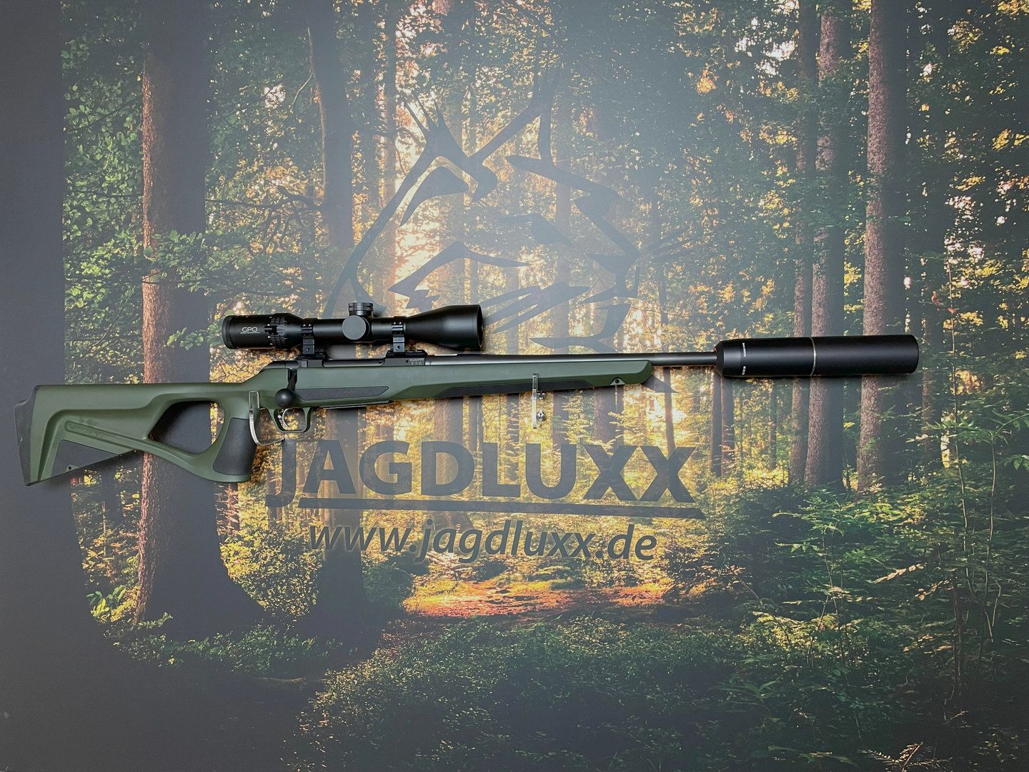 CZ 600 Ergo completo con GPO Spectra 6x e silenziatore