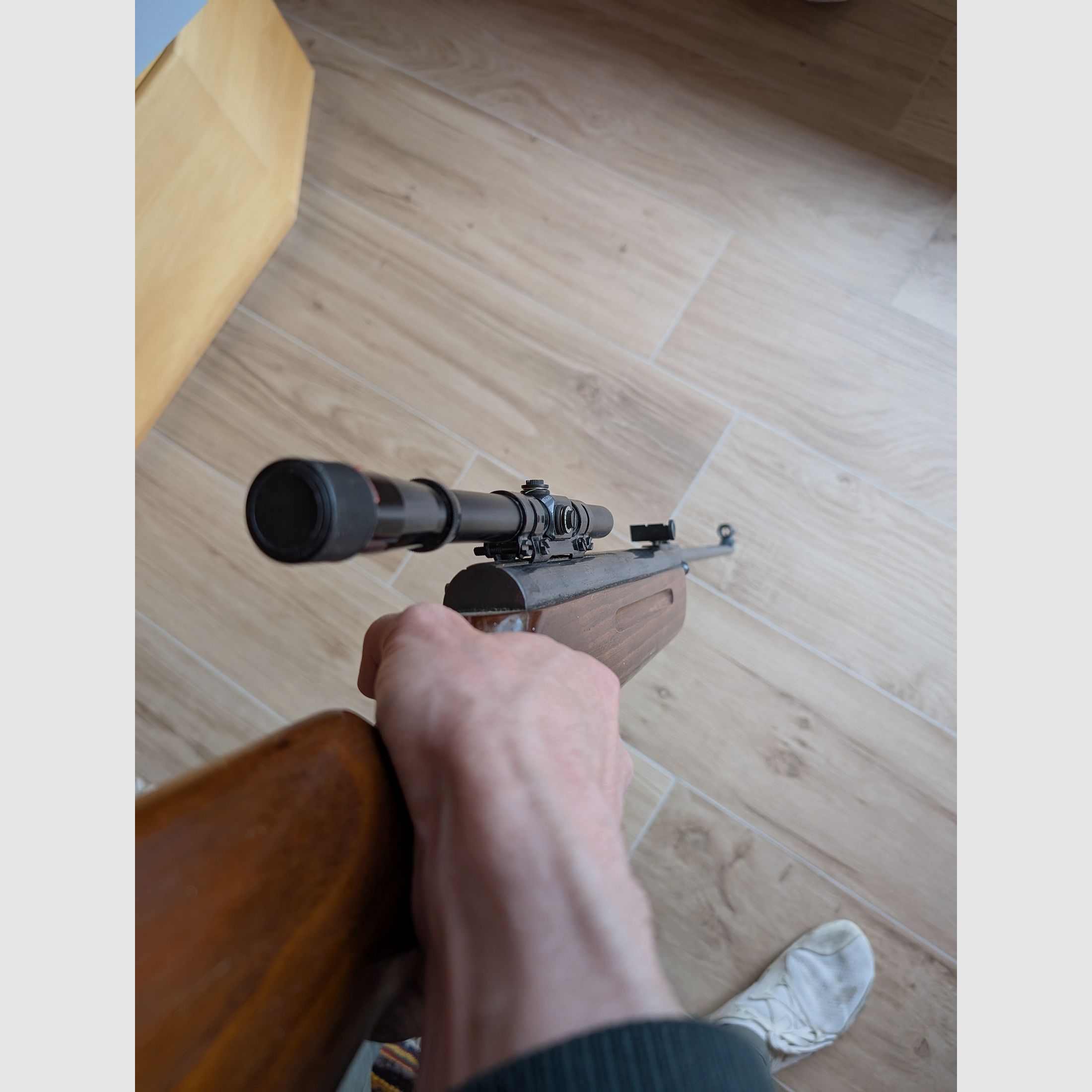 Luftgewehr - Weihrauch HW 35, Kaliber 4.5 - Erbstück, guter Zustand 