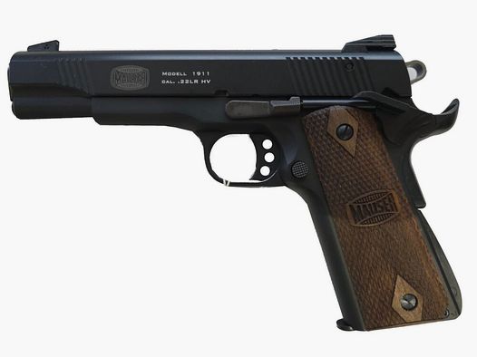 Mauser 1911 black .22lr HV - Semi-automatic pistol available immediately