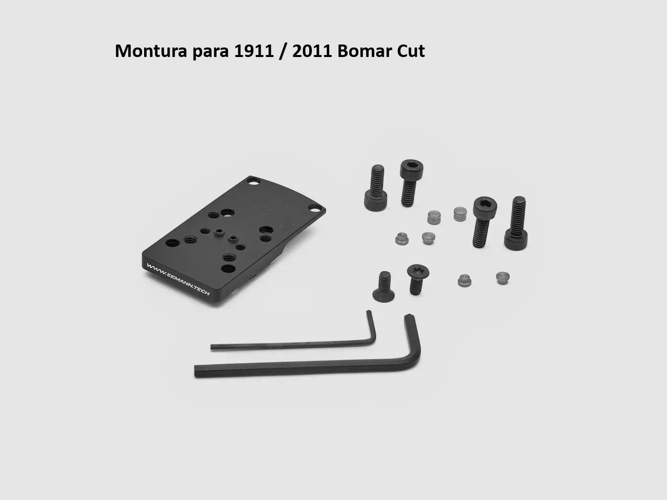 Montura EEMANN für Red Dot 1911 / 2011 Bomar Cut