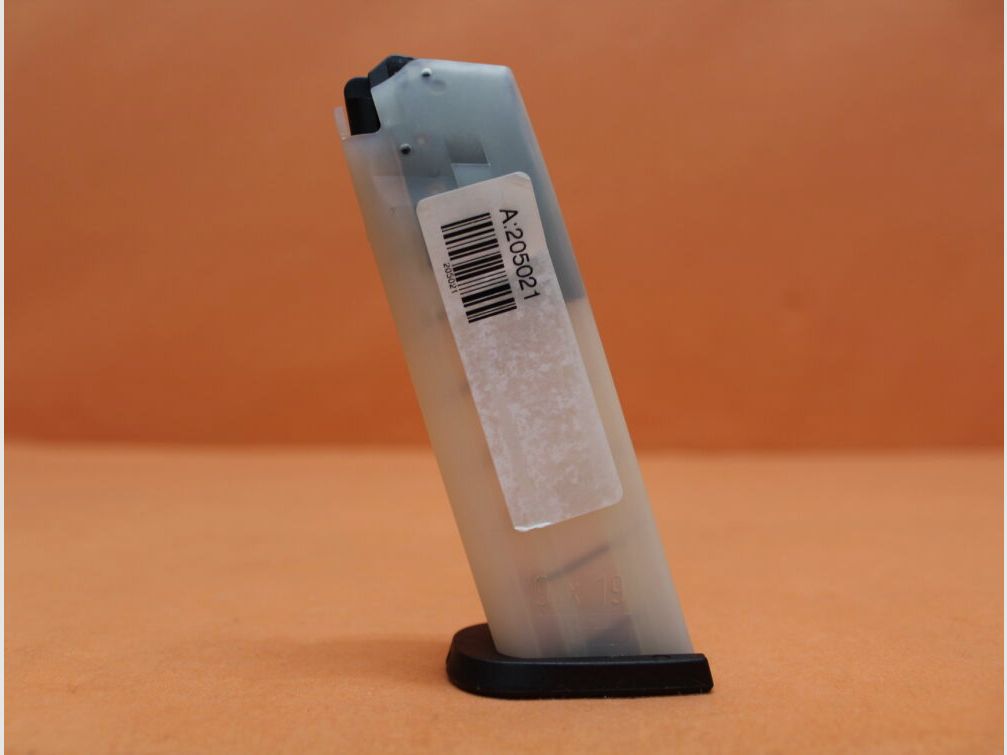 Heckler & Koch Heckler&Koch HK P8: Magazin H&K 15-Schuss 9mmLuger Polymer transluzent