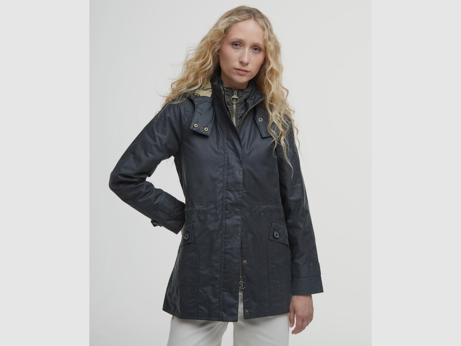 BARBOUR Wax Jacket Cannich Sage