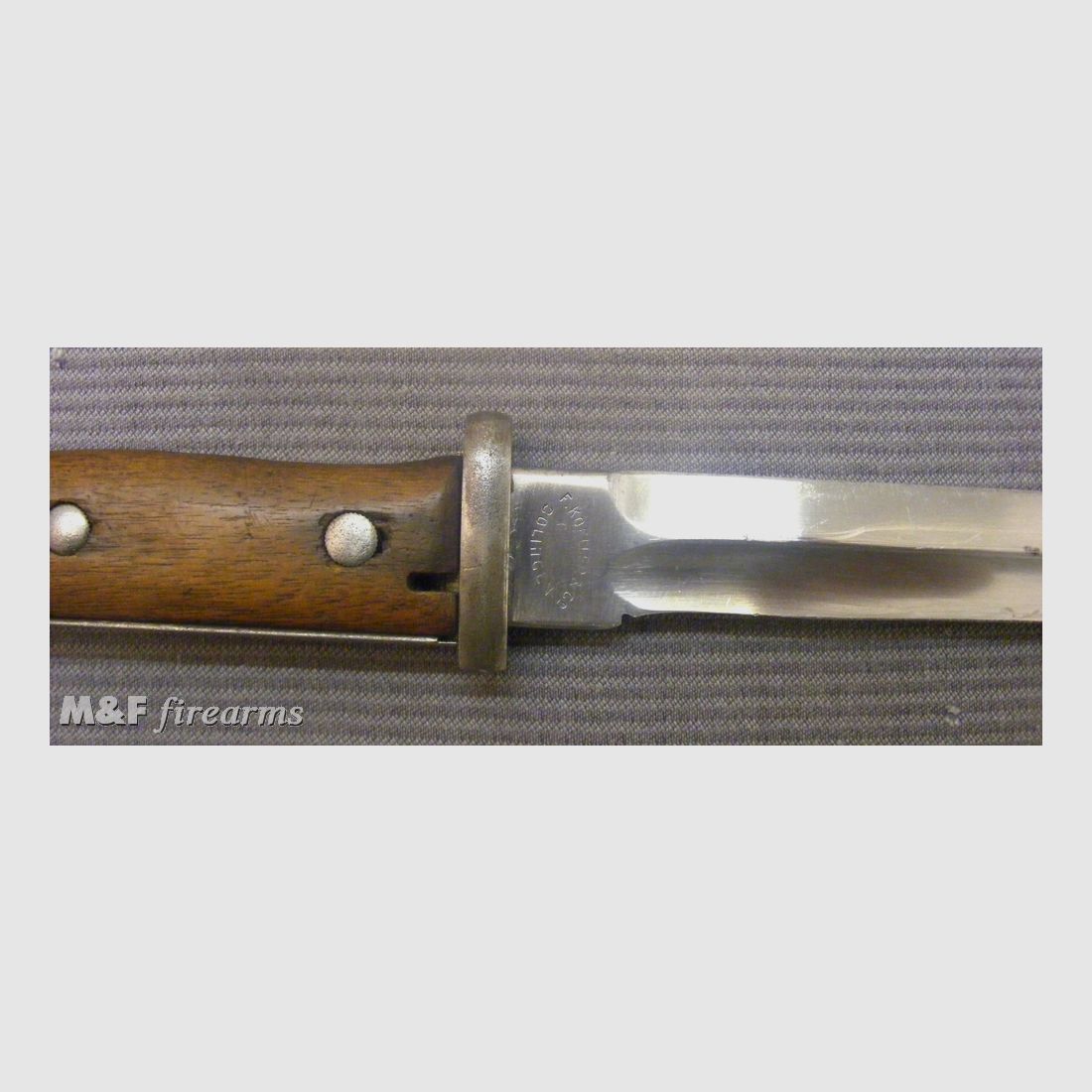 Deutsches Seitengewehr (SG) 84/98 n.A. Säge ausgeschliffen