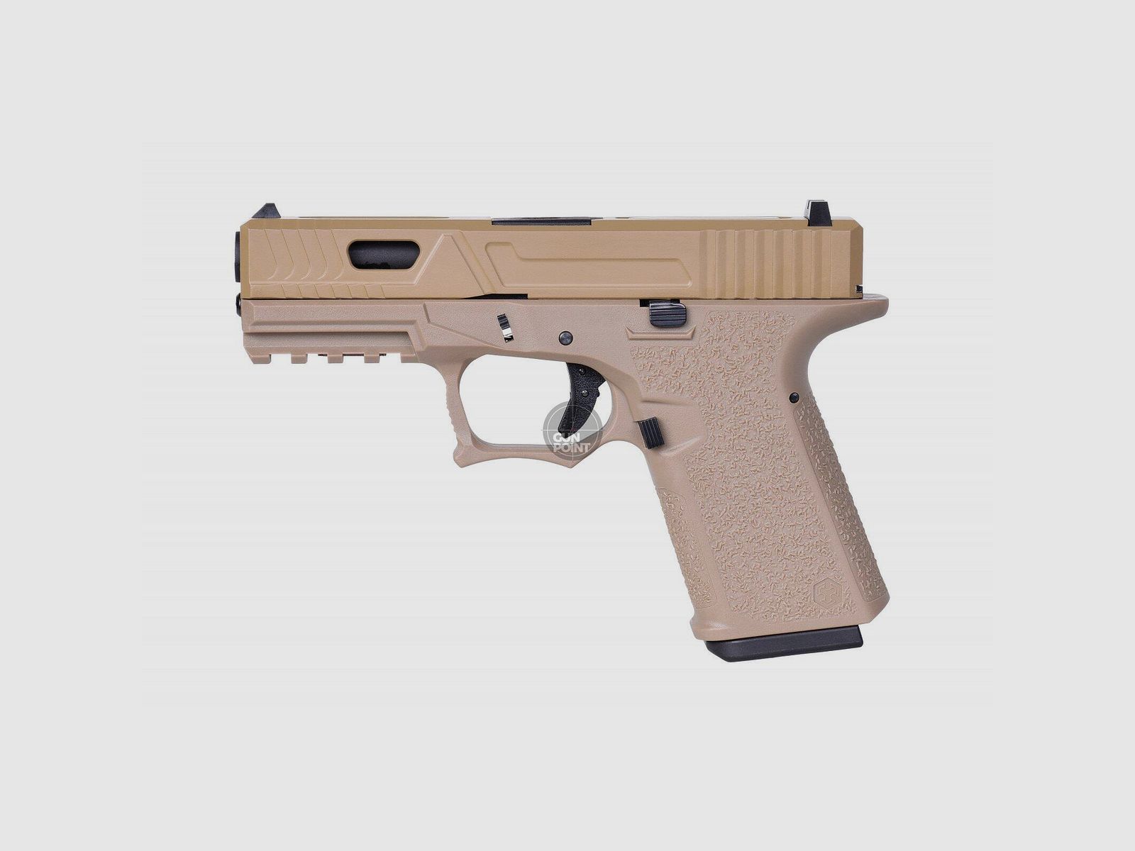 Softair - Pistole - AW Custom VX9 Mod 3 GBB FDE - ab 18, ber 0,5 Joule