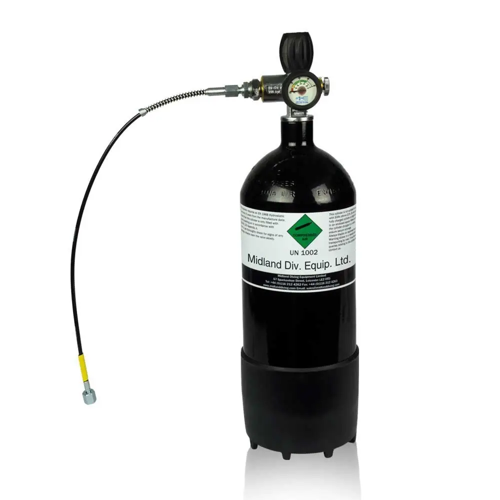 Bouteille 4 litres PCP 300 bars. Kit complet, image 1 sur 6