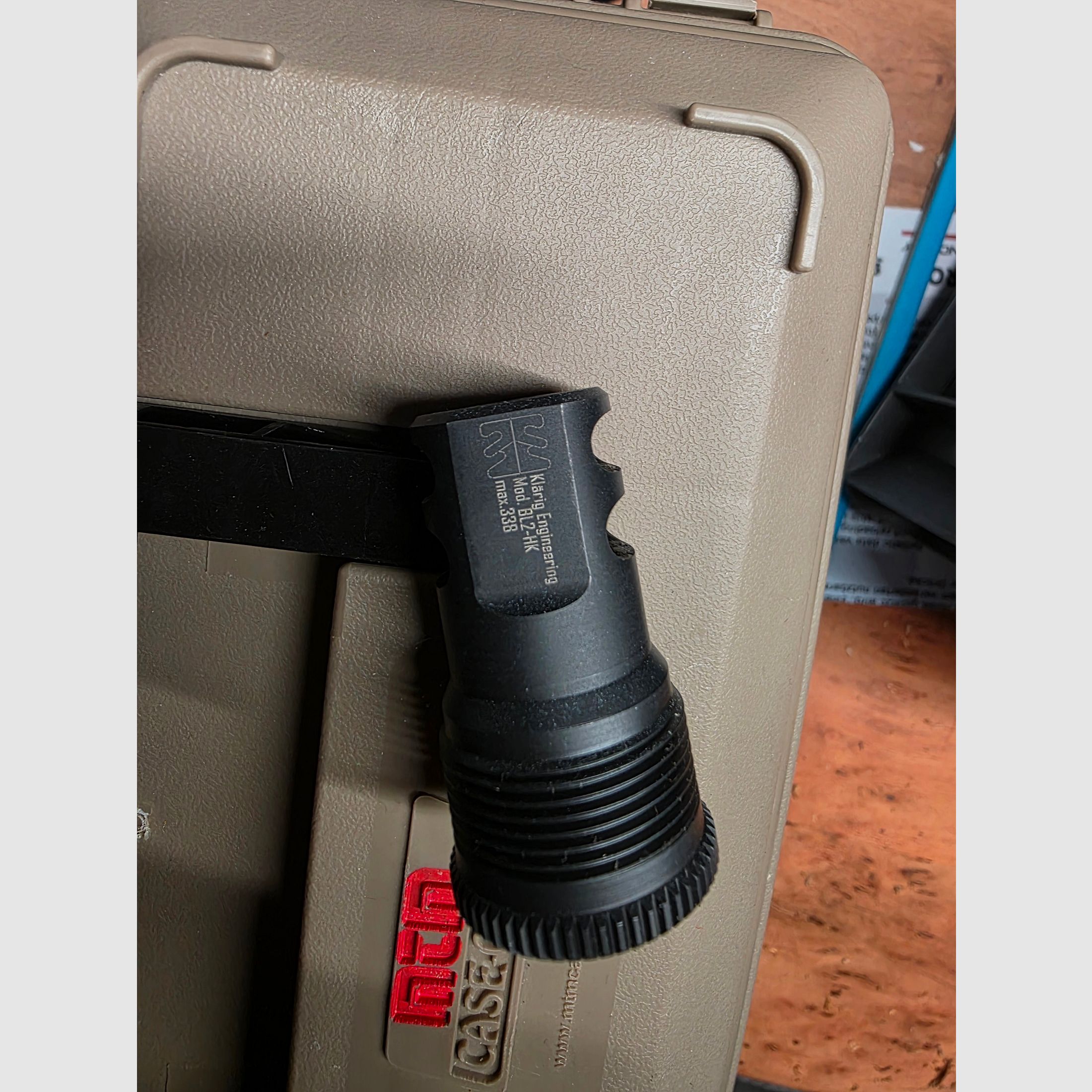 Mündungsbremse, mit Außengewinde  HK MR223/.308